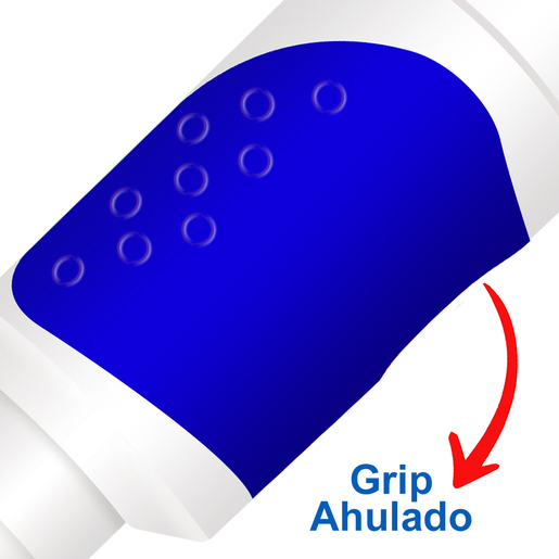 Marcador para Pizarrón Blanco Magistral Grip / Punta de bala / Azul / 1 pieza